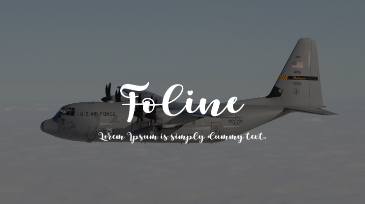 Foline Font