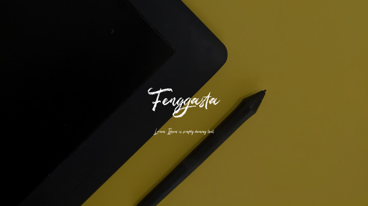 Fenggasta Font Family