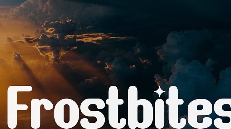Frostbites Font