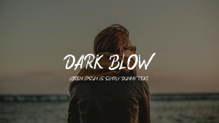 Dark Blow Font Family