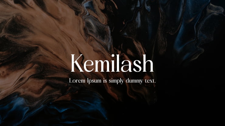 Kemilash Font