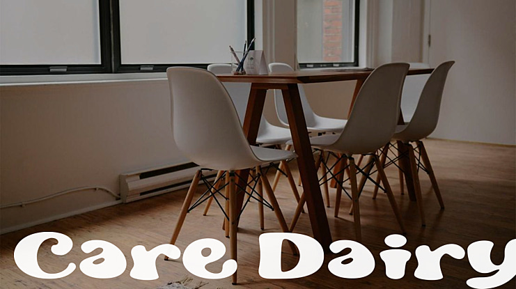 Care Dairy Font