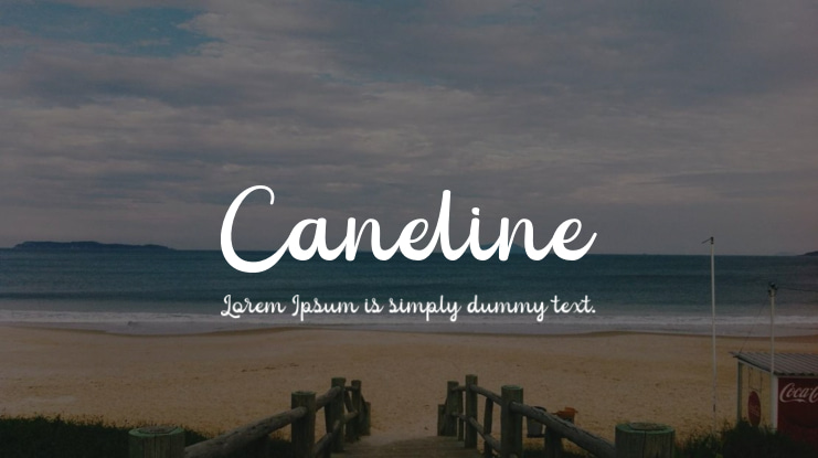 Caneline Font
