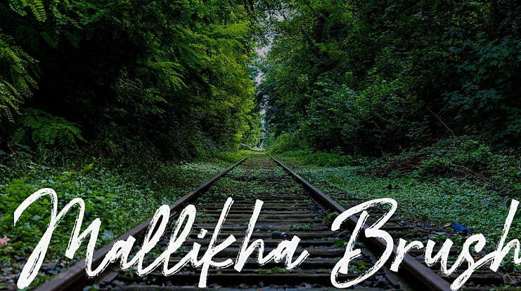 Mallikha Brush Font Family