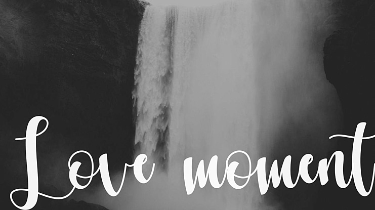 Love moment Font