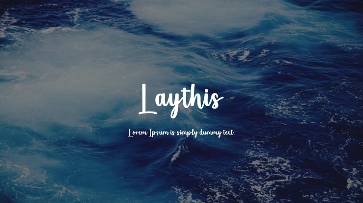 Laythis Font