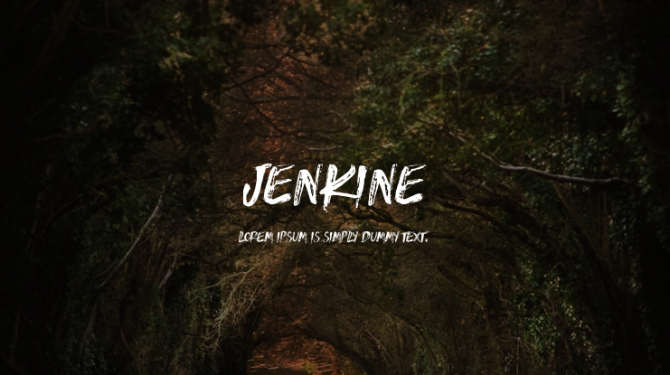 JENKINE Font