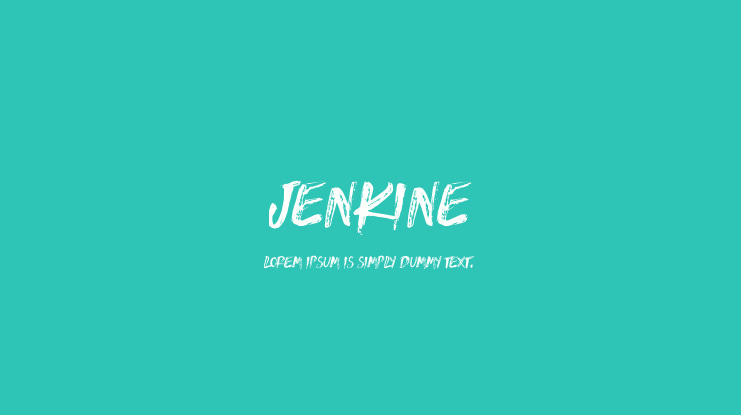 JENKINE Font