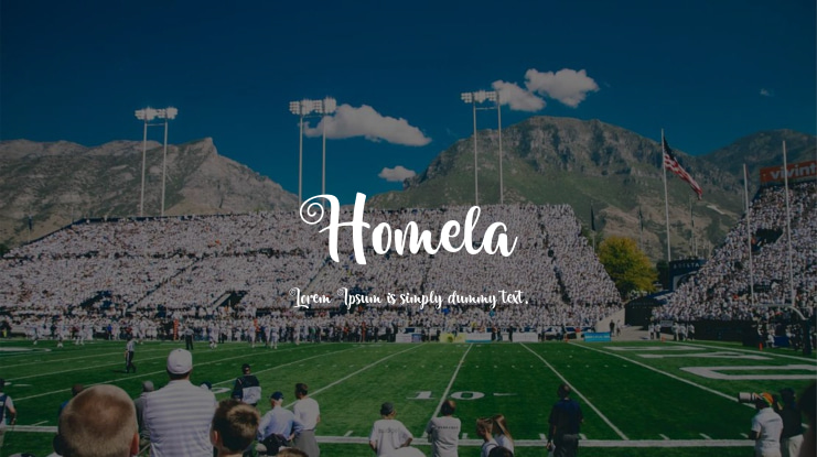 Homela Font