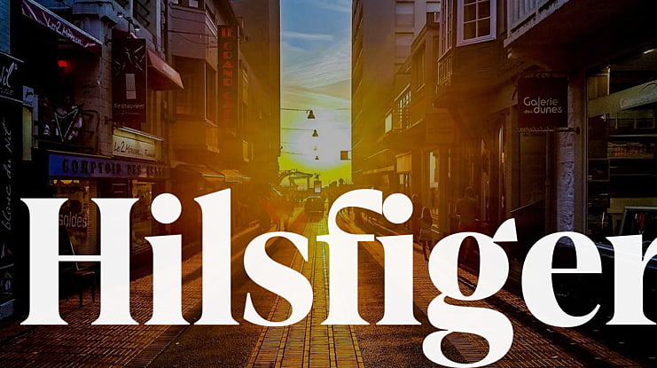Hilsfiger Font Family