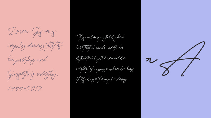 Fayetteville Signature Font