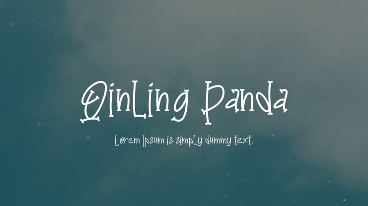 Qinling Panda Font