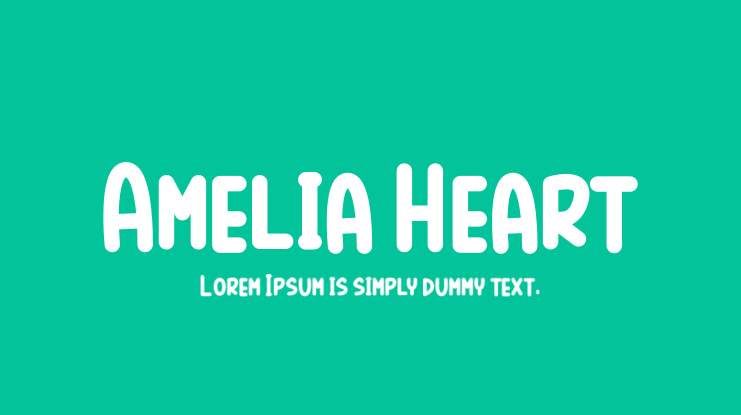 Amelia Heart Font