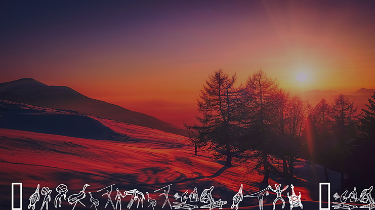 Aboriginebats 1 + 2 Font Family