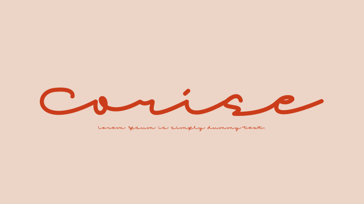 Corise Font