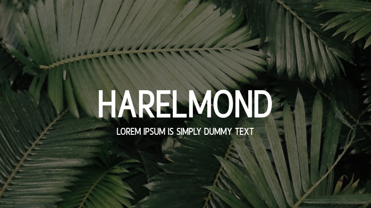 Harelmond Font Family