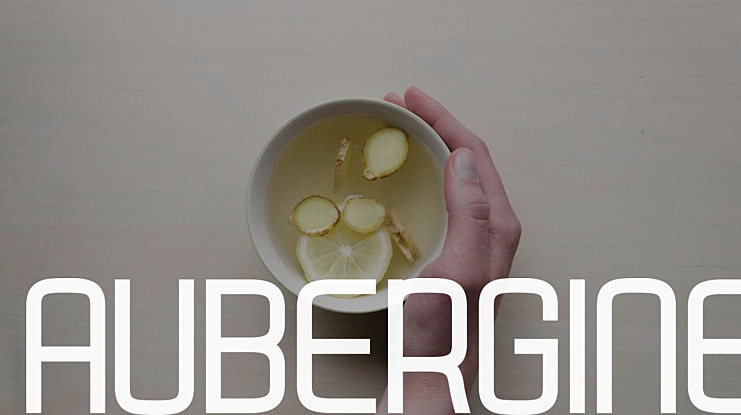 Aubergine Font Family