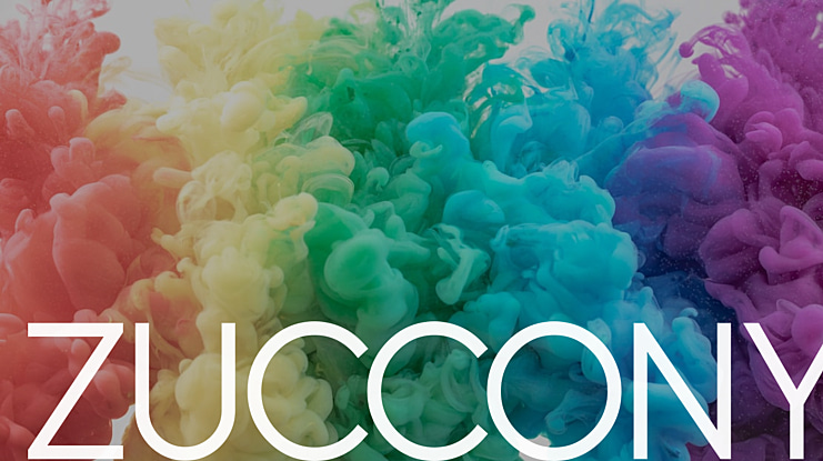 Zuccony Font Family