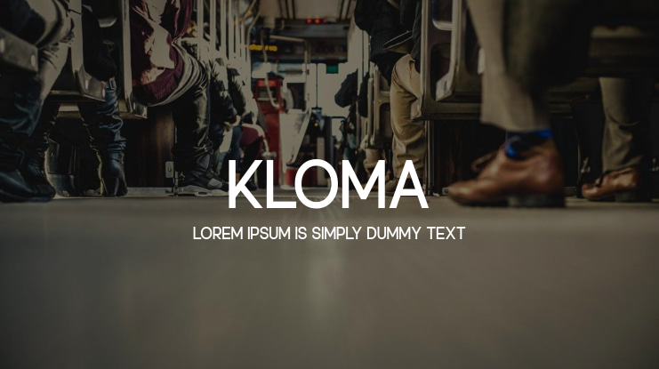 Kloma Font Family