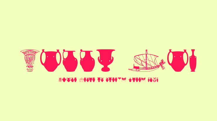 Greek Art Font