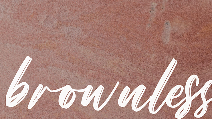 brownless Font