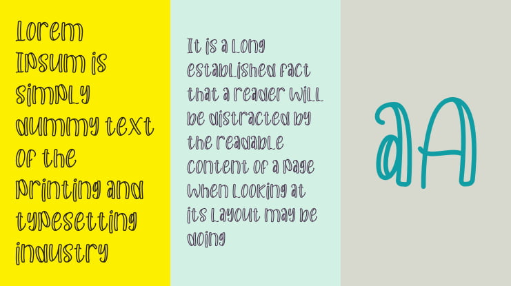 Macaque Quick Personal Use Only Font