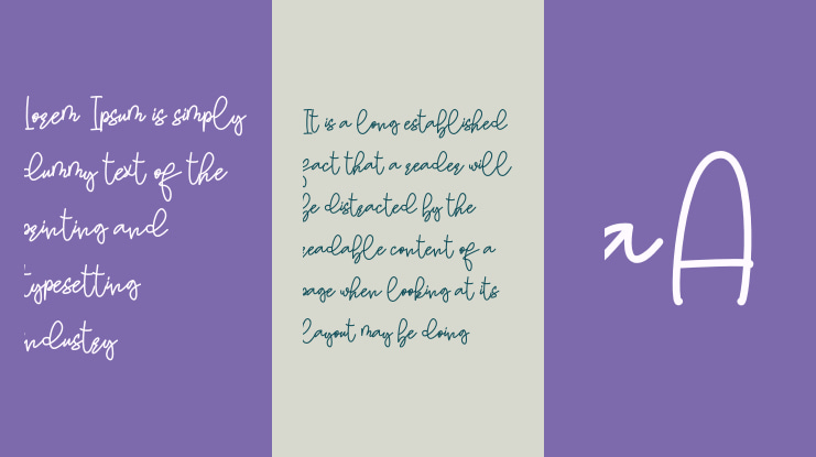 Hettany Bomance Personal Use Only Font