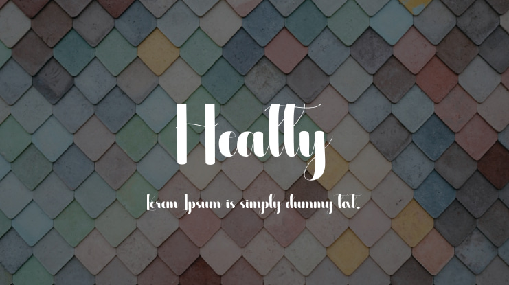 Healty Font