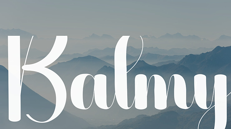 Balmy Font