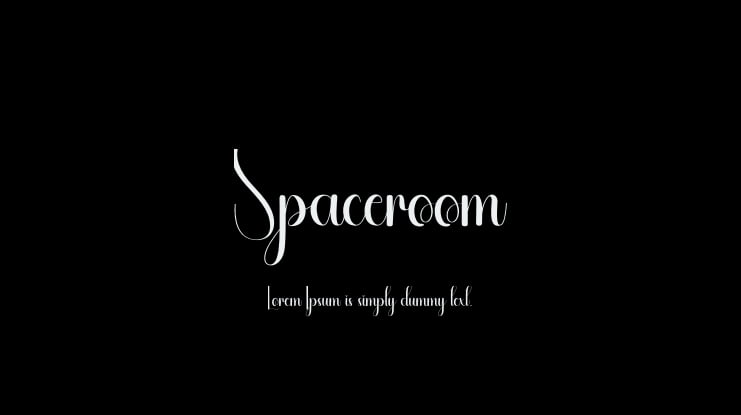 Spaceroom Font