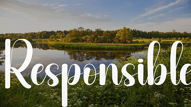 Responsible Font