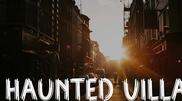 Haunted Villa Font