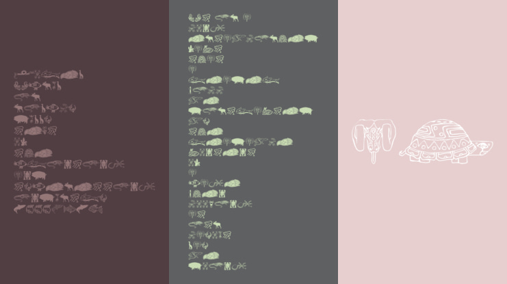 Tribalistica Figures Font Family