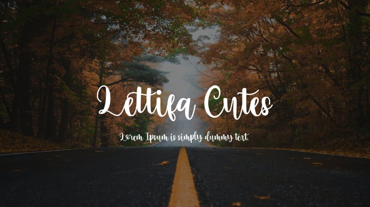 Lettifa Cutes Font