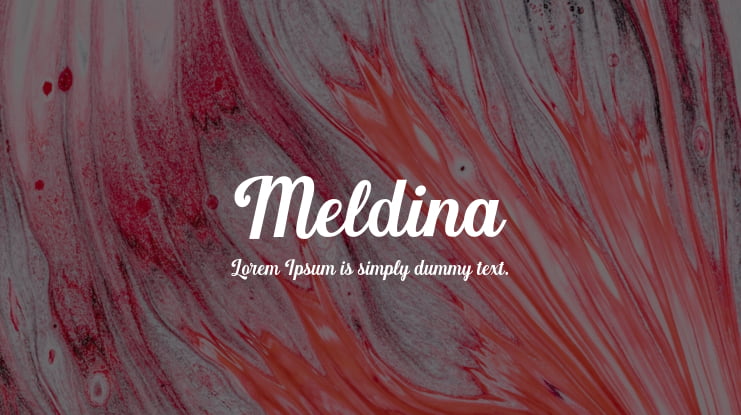 Meldina Font