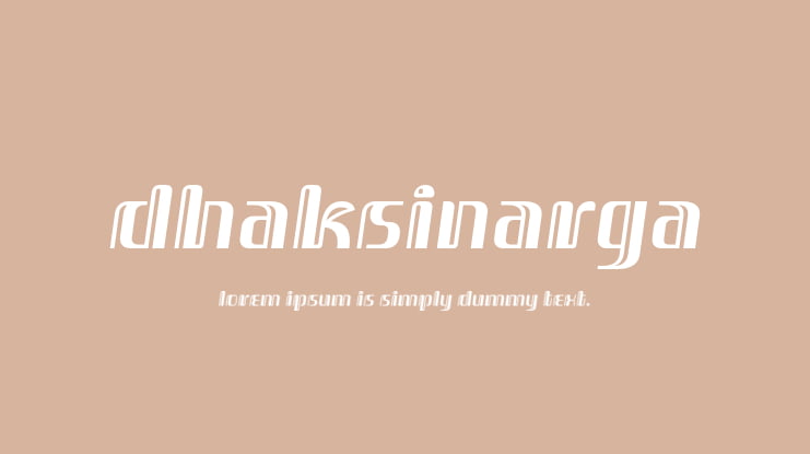 Dhaksinarga Font Family