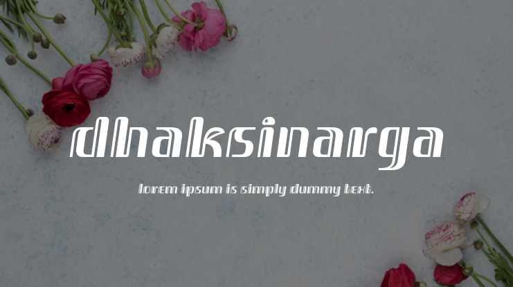 Dhaksinarga Font Family