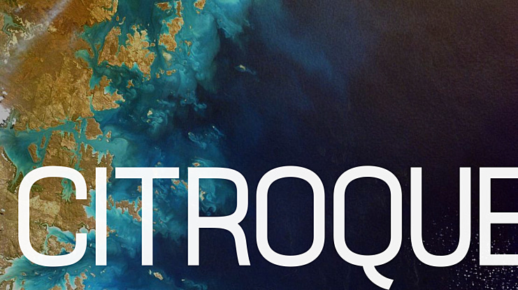 Citroque Font Family