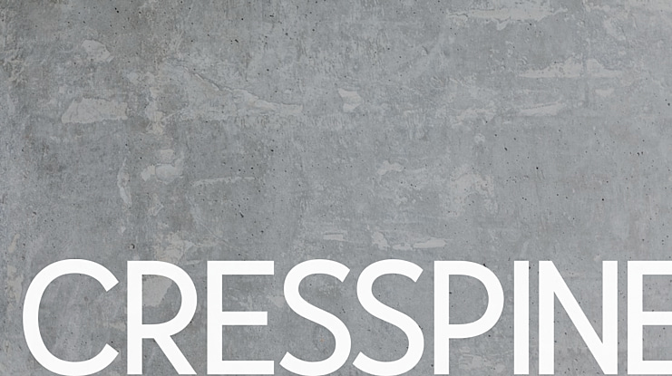 Cresspine Font Family