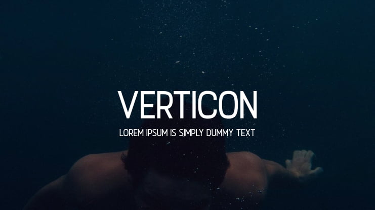 Verticon Font Family