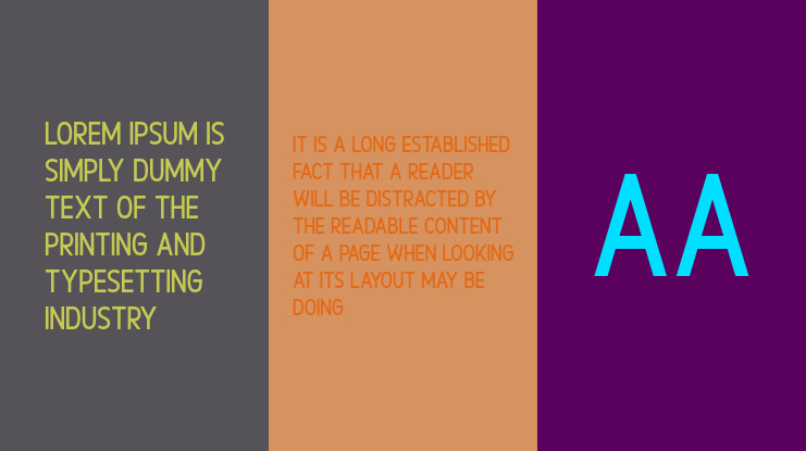 Persimmon Font Family