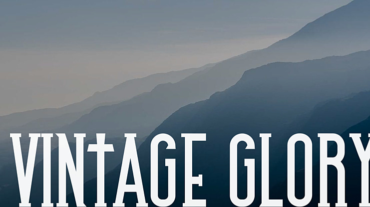 Vintage Glory Font