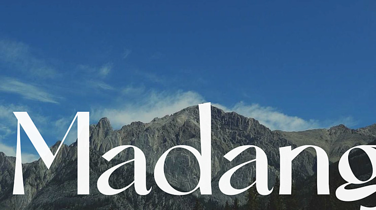 Madang Font