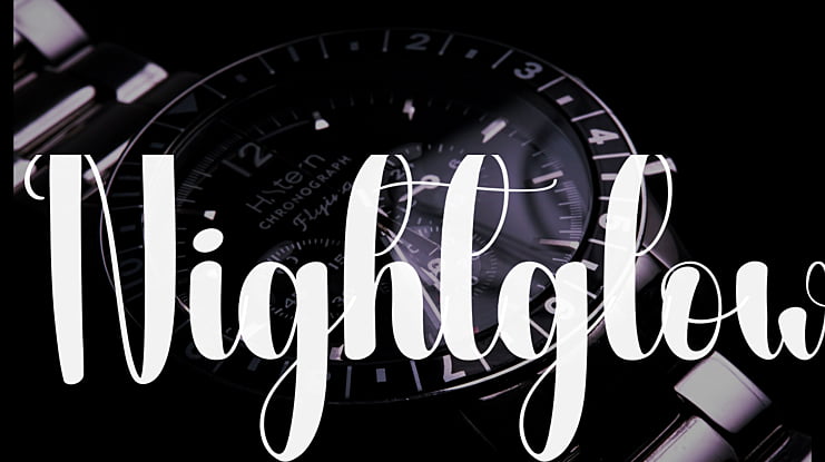 Nightglow Font