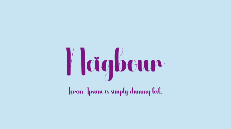 Neigbour Font