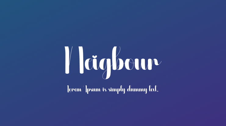 Neigbour Font