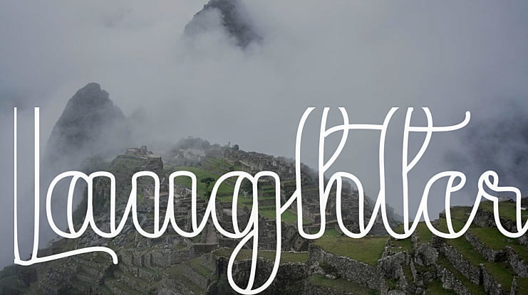 Laughter Font