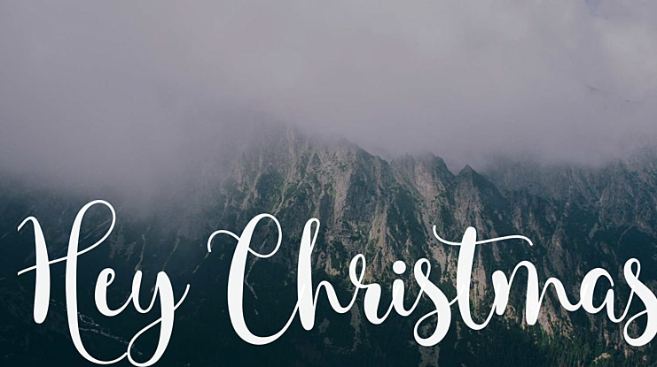 Hey Christmas Font