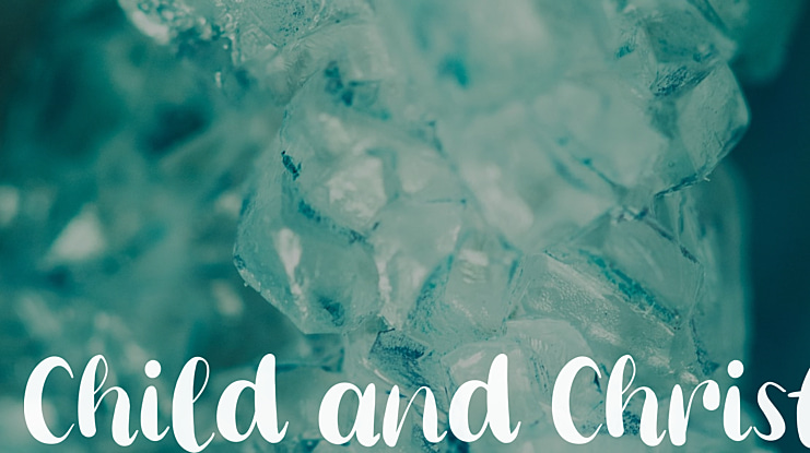 Child and Christ Font