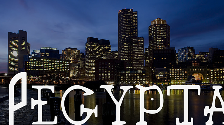 Pegypta Font